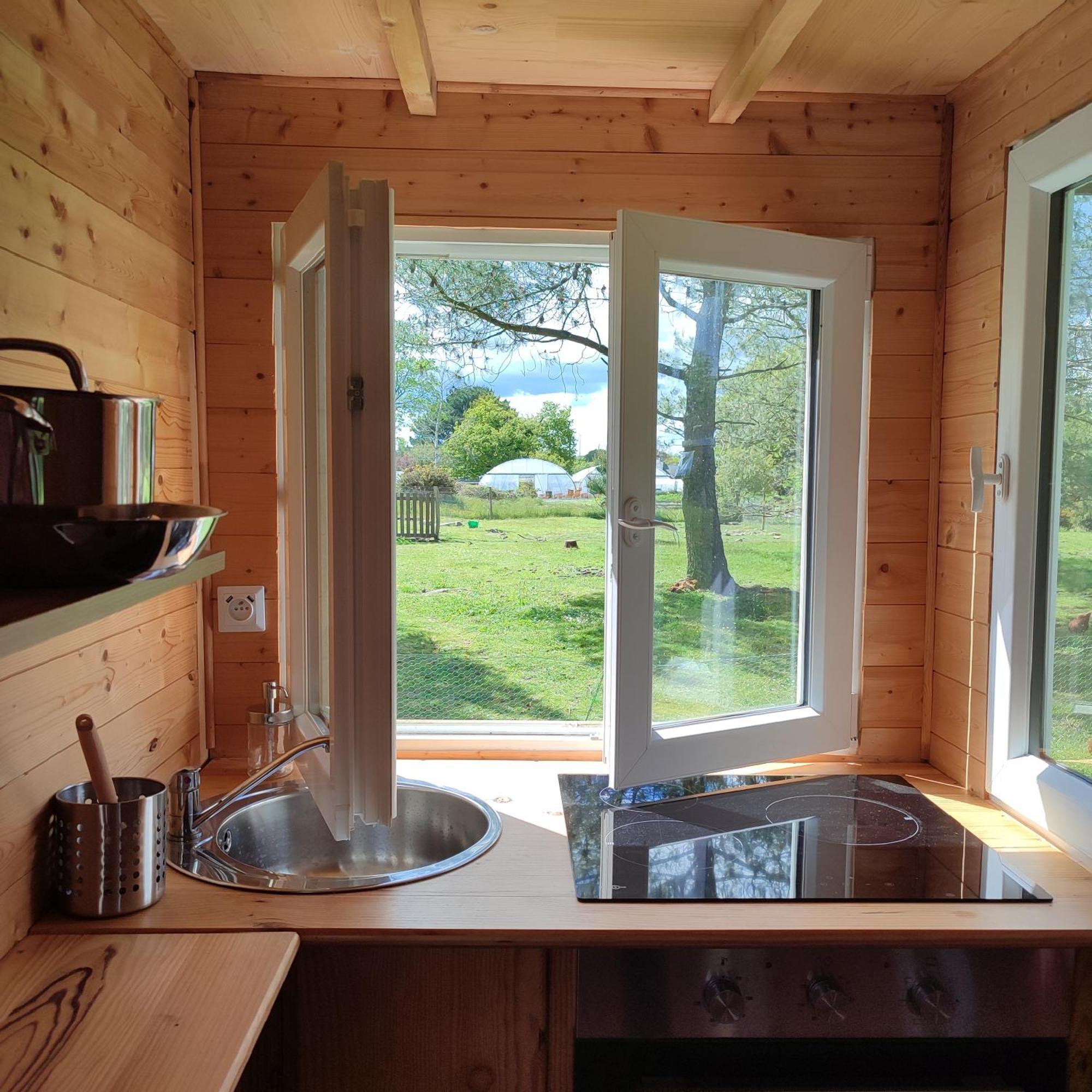 Nuit Insolite En Tiny House Questembert Zewnętrze zdjęcie